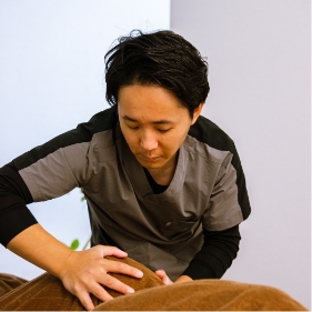 肉離れ施術2